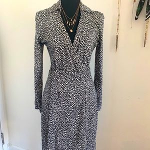 🐆Diane Von Furstenburg Animal Print Wrap Dress🦓